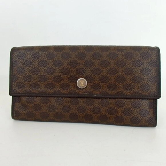 Authentic CELINE Macadam purse leather [Used] - Picture 1 of 16